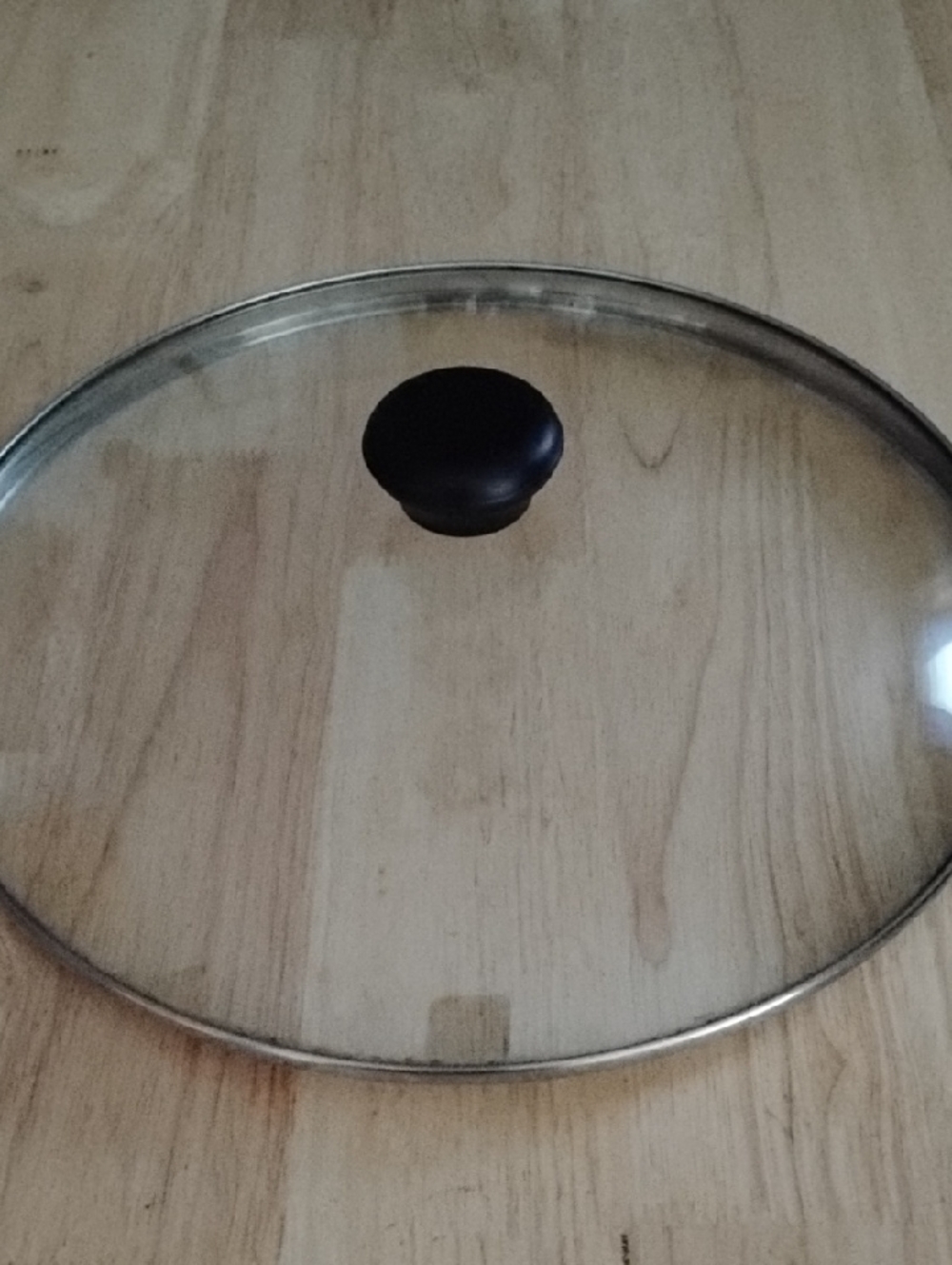 Farberware Clear Glass Lid with Black Knob